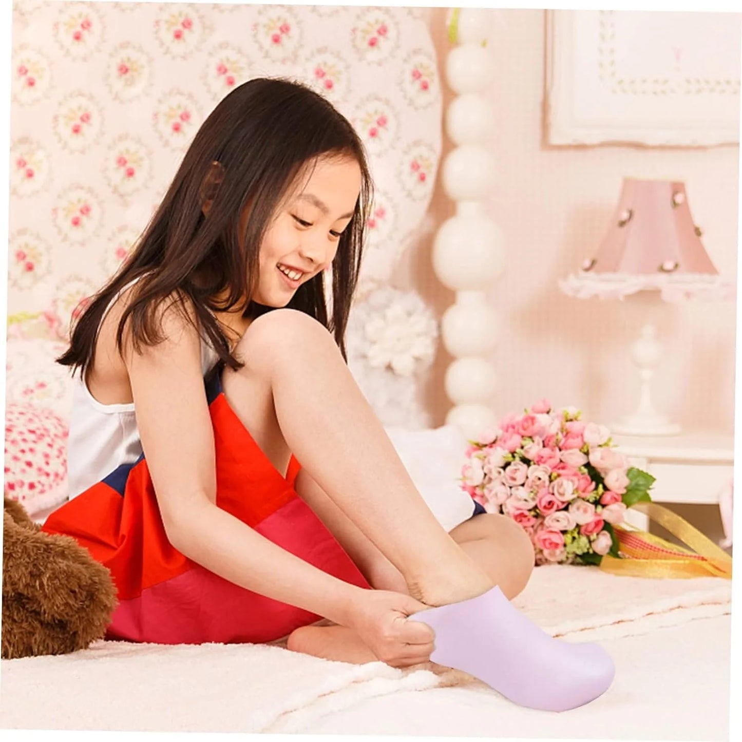 Silicon Gel Moisturizing Sock, Foot Care Protector